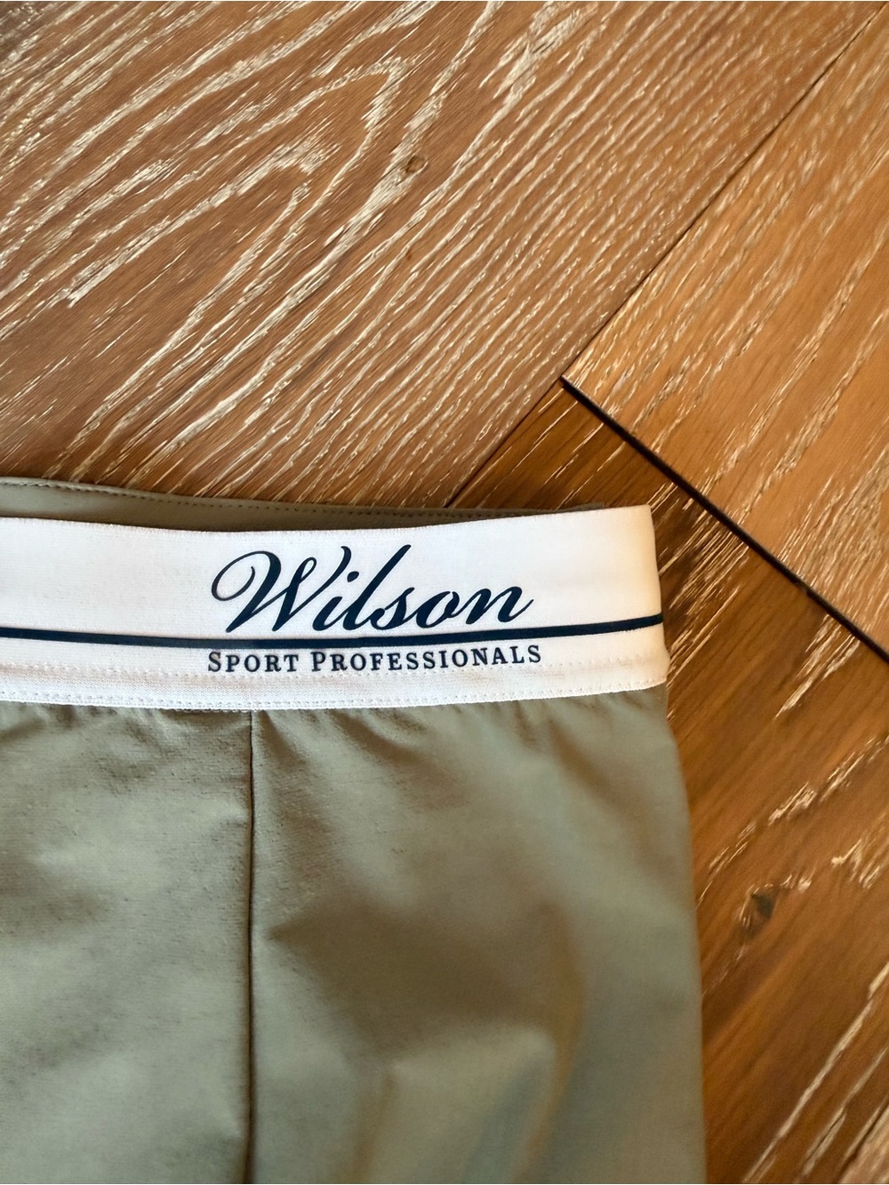 Wilson Pleated Tennis Skort Olive Green Sage NWT Medium Athletic Skirt - Picture 4 of 6